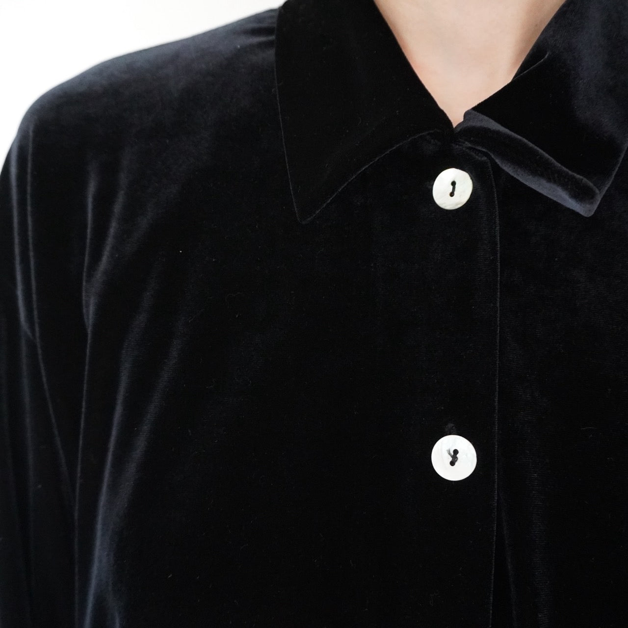 80s Velour Shirt Made in USA