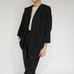90s Striped Robe Jacket