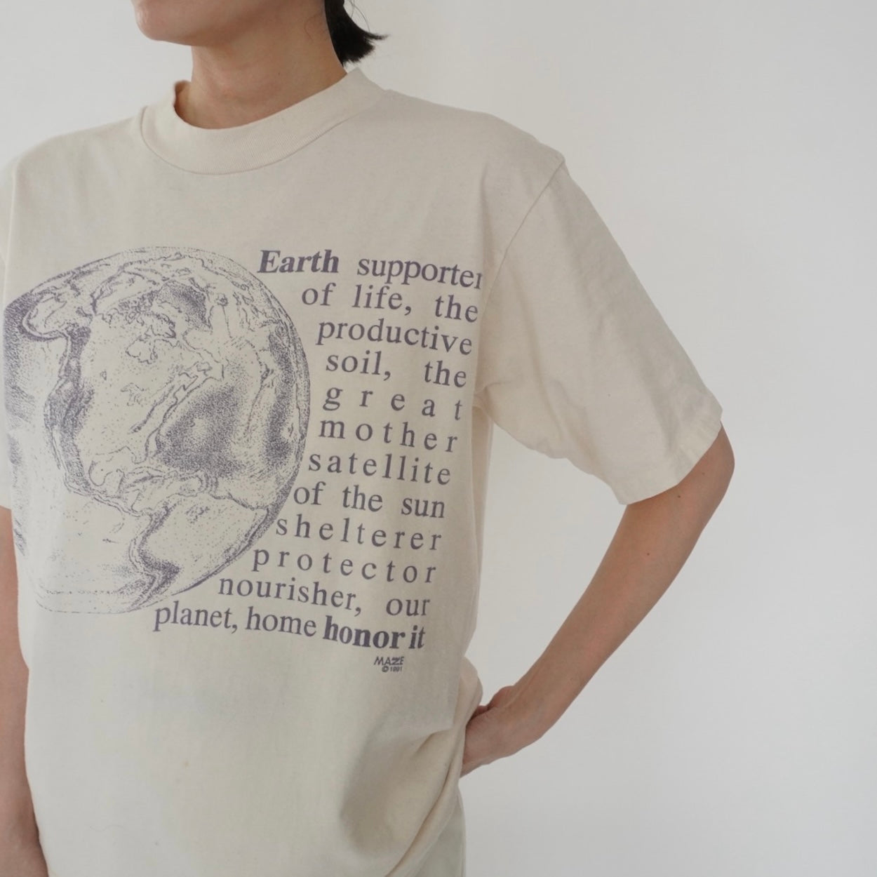 90s Printed T-shirt Made in USA