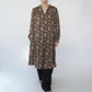 80s Printed Dress Made in Sweden
