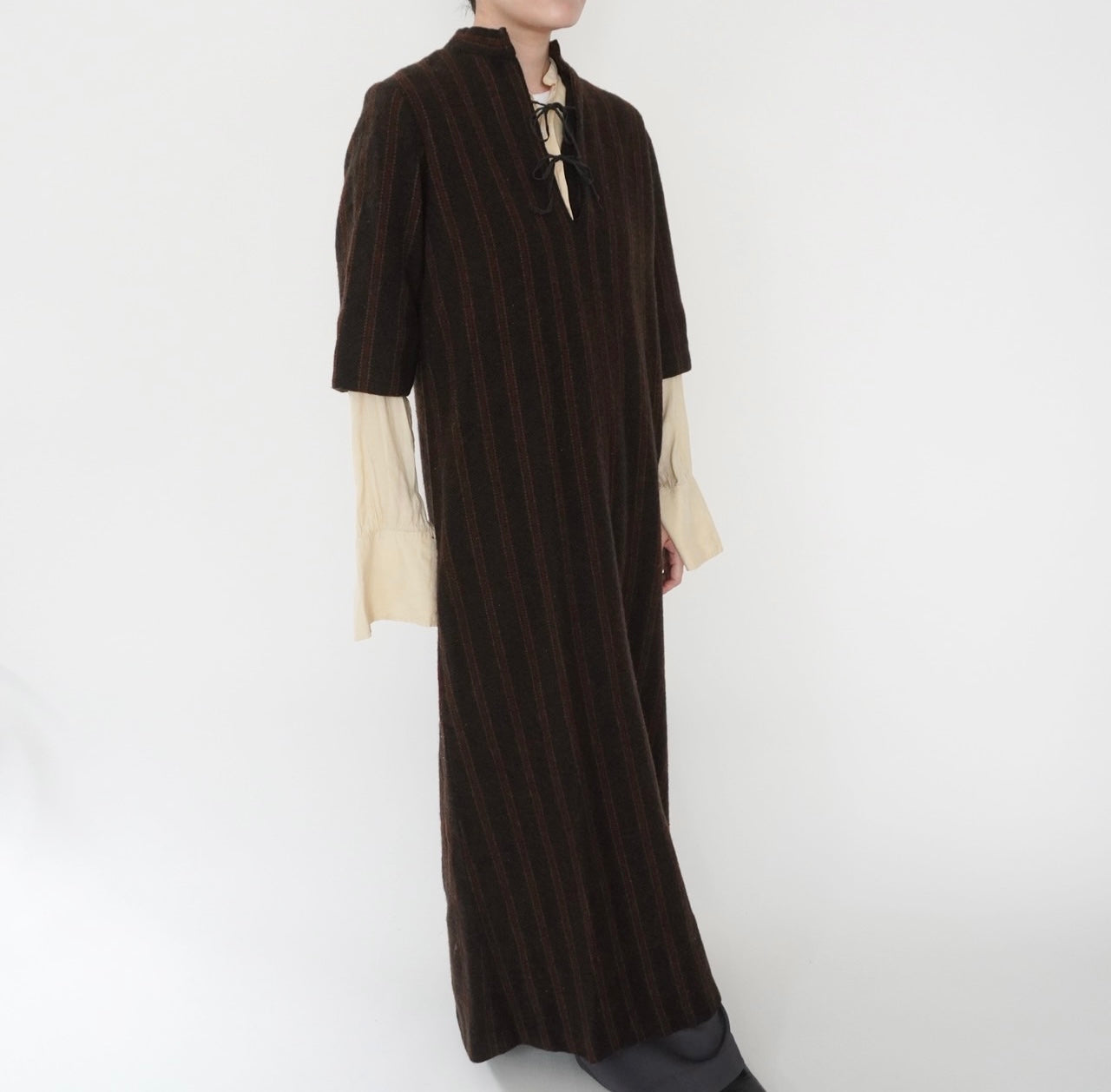 70s Maxi Striped Dress