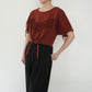 90s Fringe Design Top Made in USA