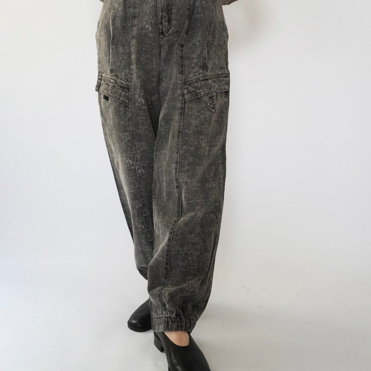90s Design Wide Denim
