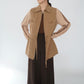 90s Design Zipped Vest