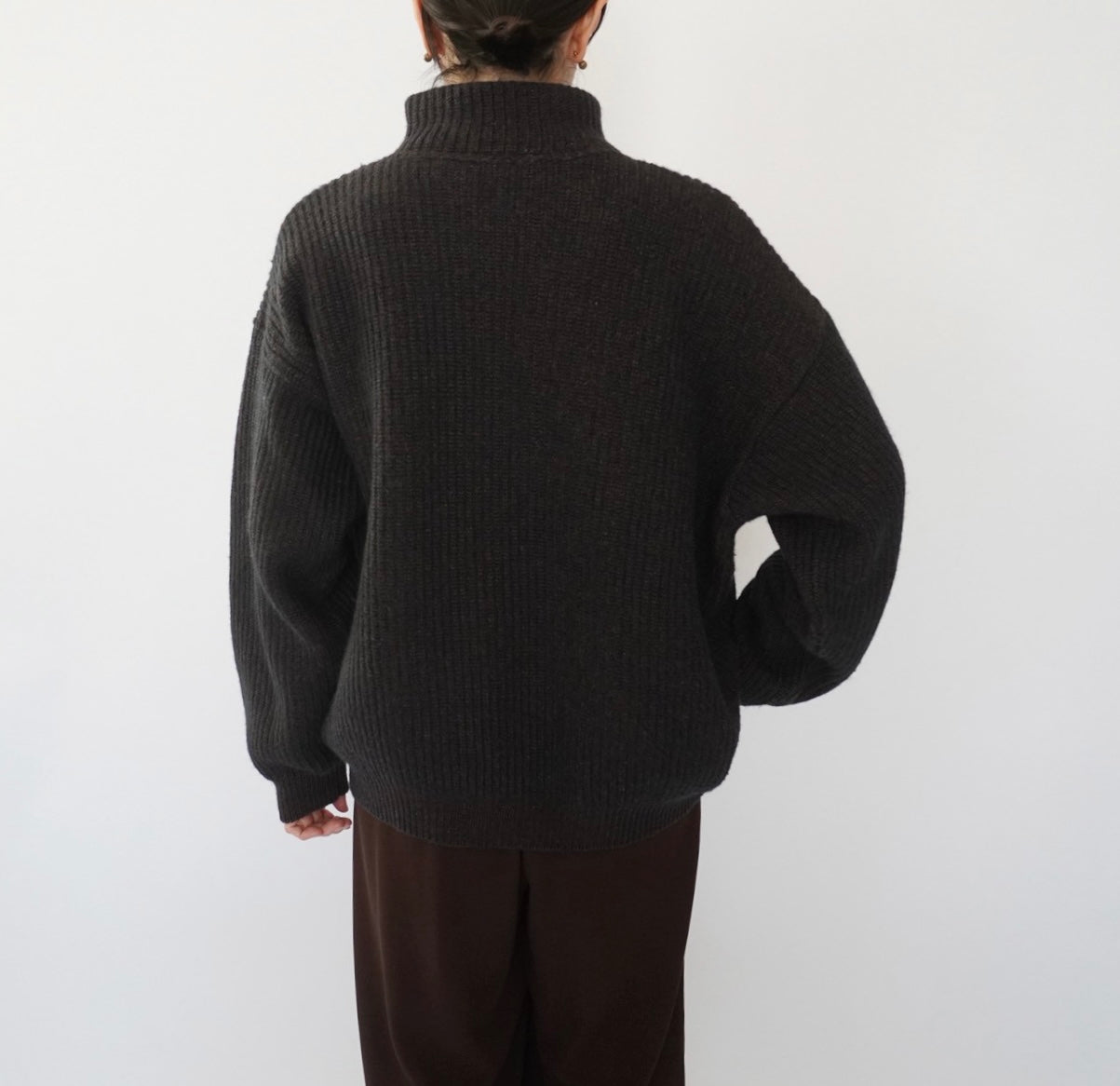 90s Half Zip Knit Made in Italy