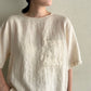 90s "Abercrombie&Fitch" Linen Top