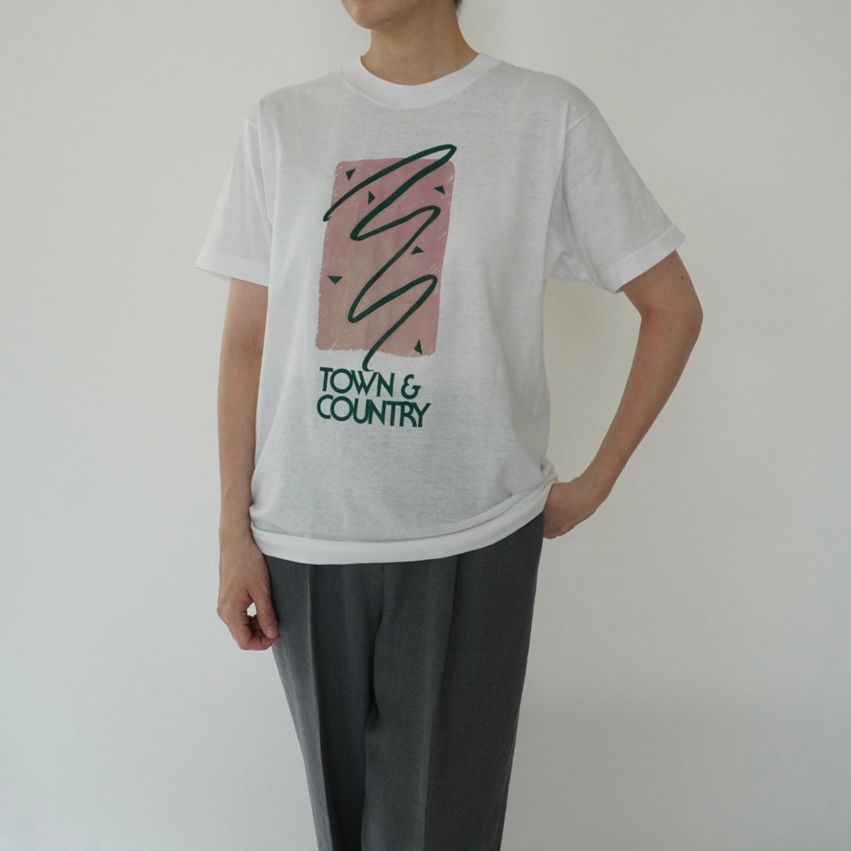 80s Printed T-shirt Made in USA