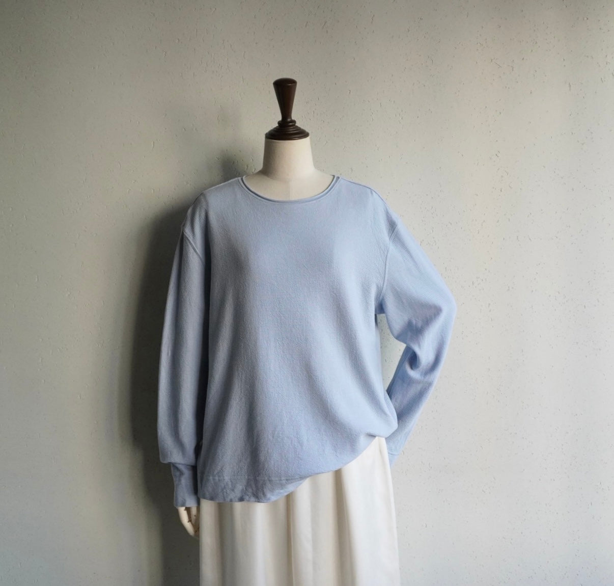 90s Light Blue Top