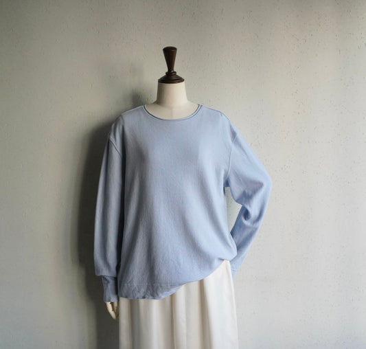 90s Light Blue Top