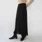 90s Design Ribbed Skirt Made in Italy
