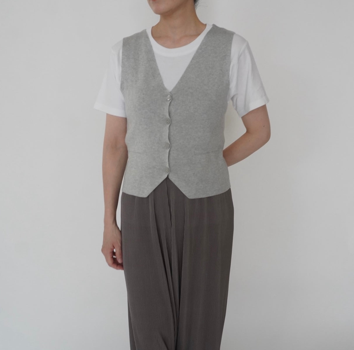 Gray Vest