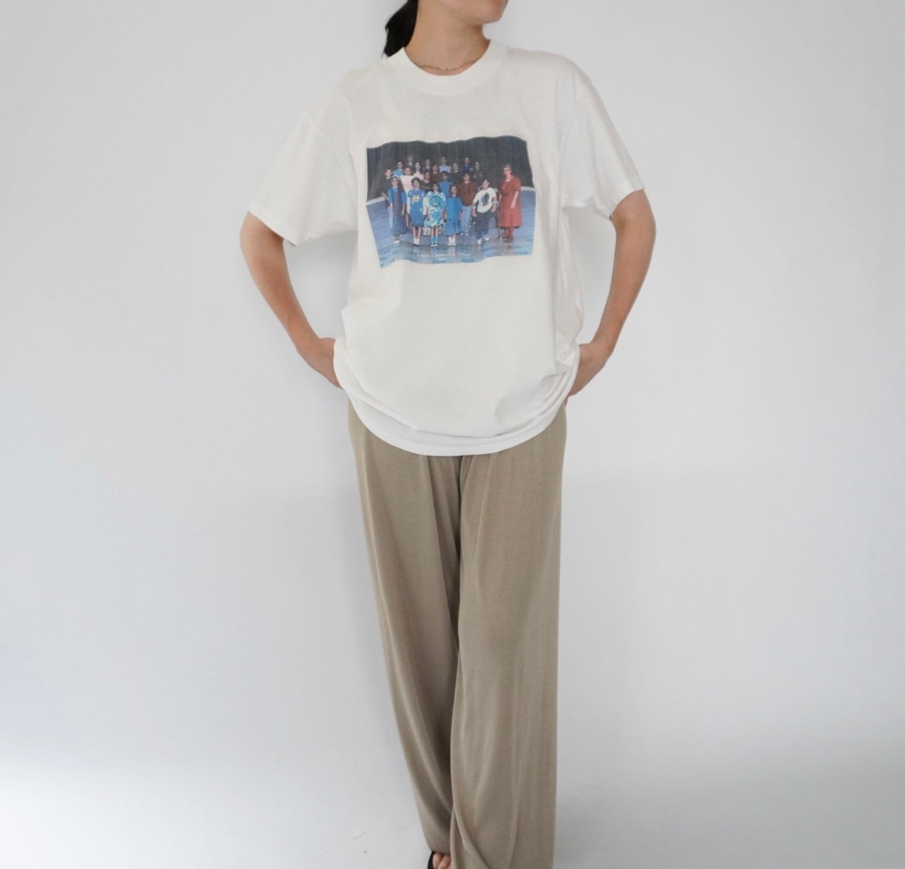 91s Photo Printed T-shirt Made in USA