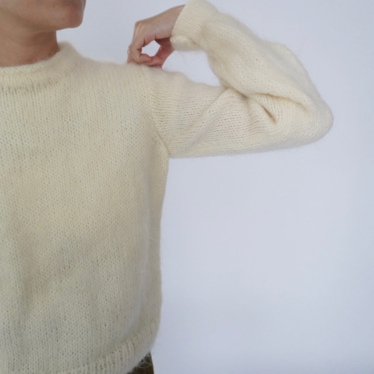80s Ivory Knit