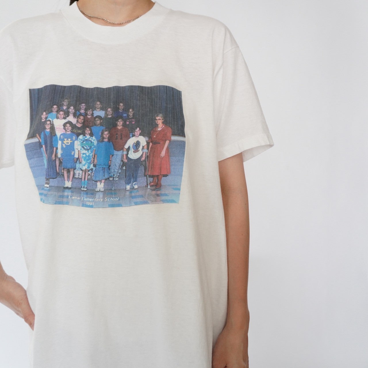 91s Photo Printed T-shirt Made in USA