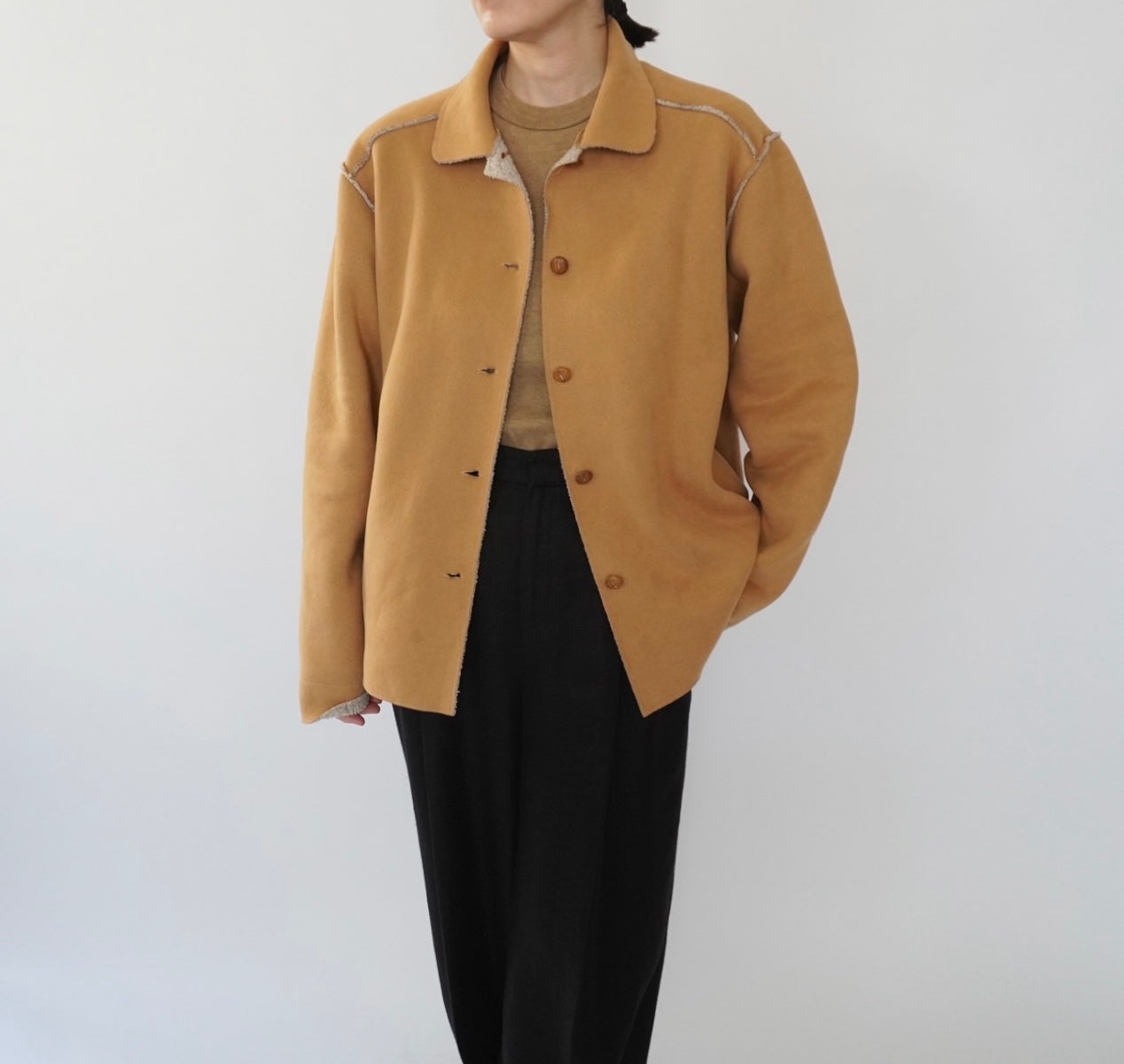 90s Faux Shearling Jacket