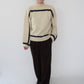 80s＂Rodier Paris" Design Knit