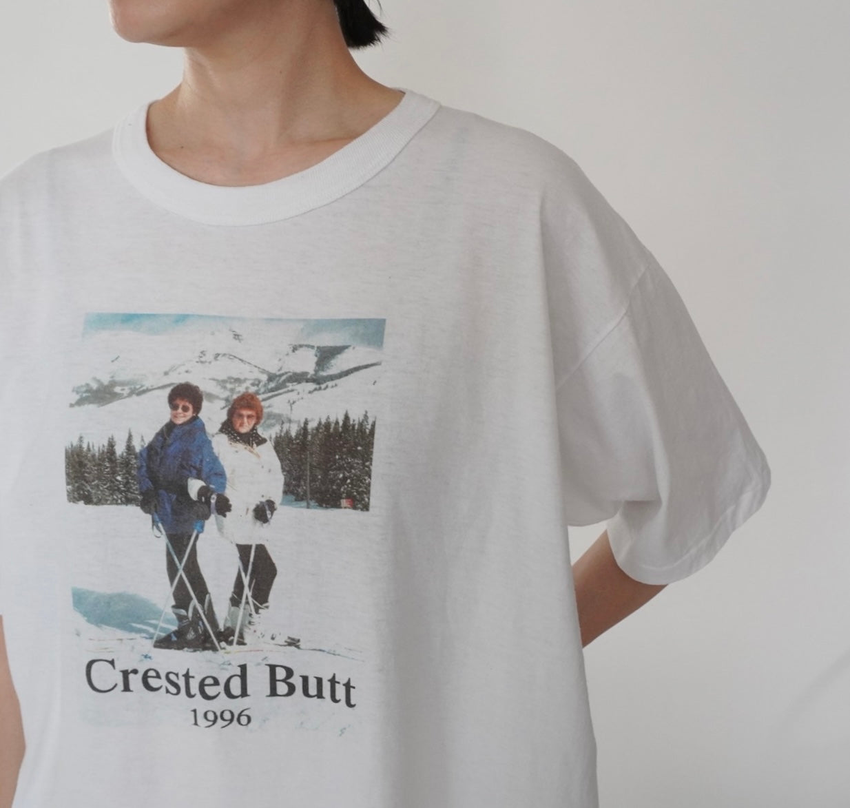 90s Photo Printed T-shirt Made in USA