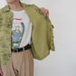 90s Pattern Shirt Jacket Made in USA