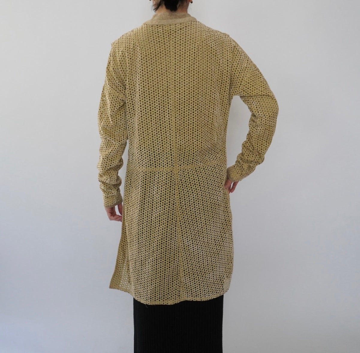 80s Design  Faux Suede Top