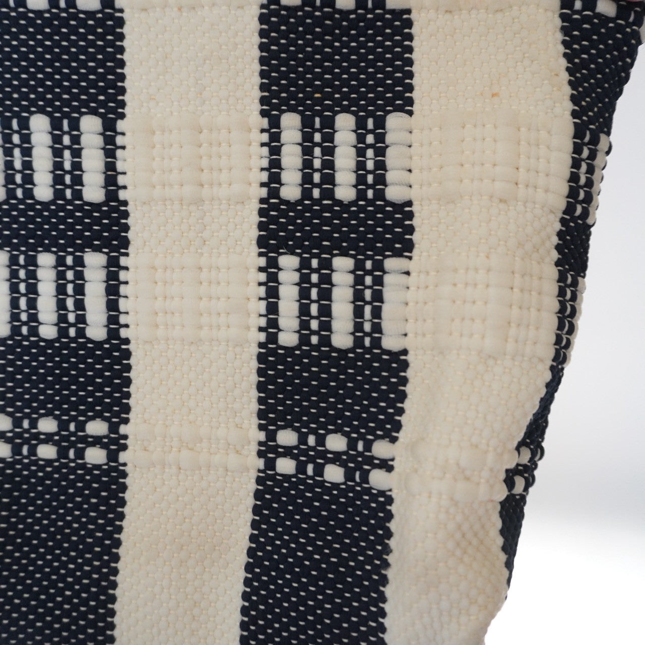 40s Woven Striped Bag