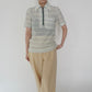 70s Pattern Zip Top