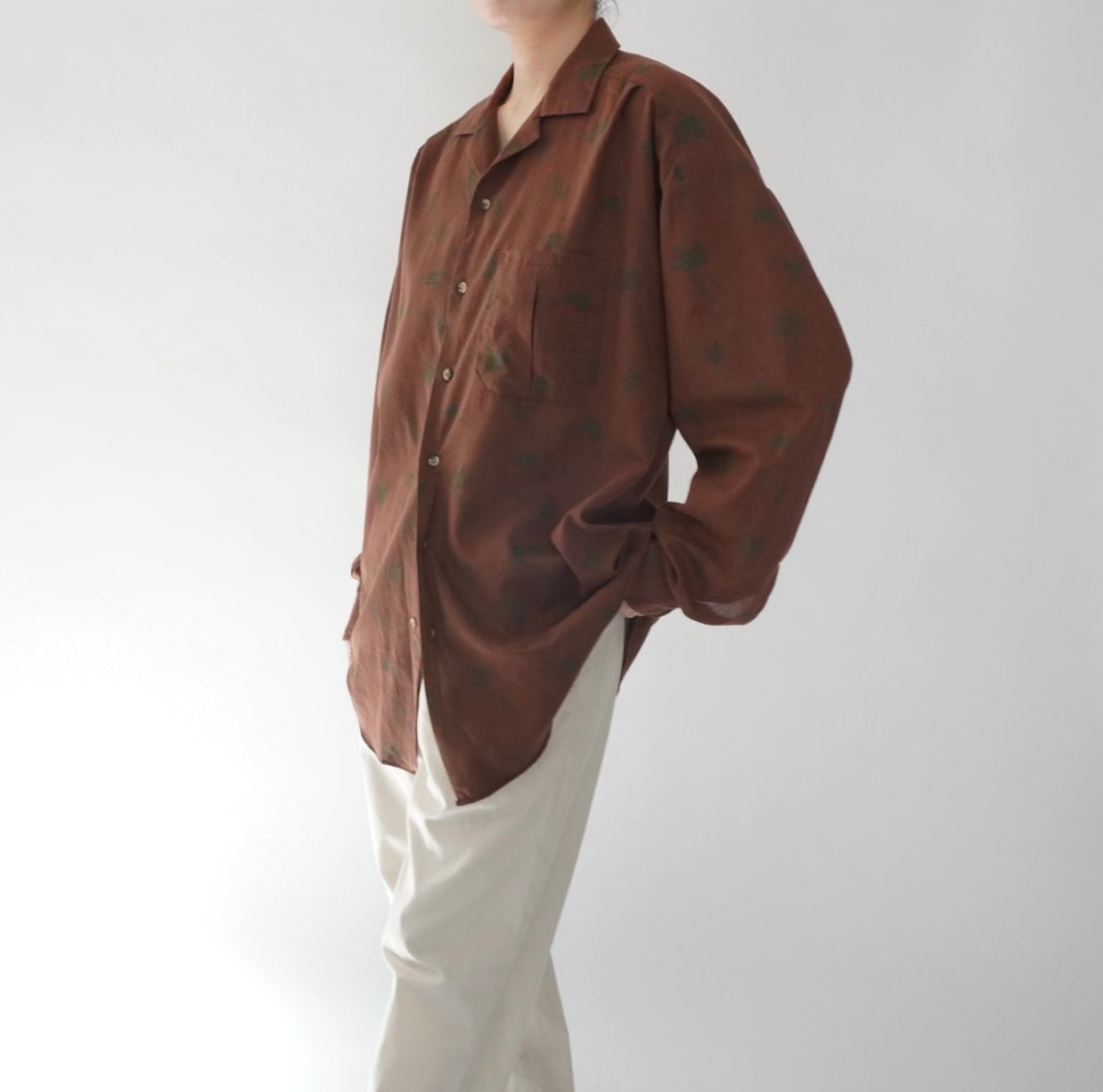 90s Pattern Printed Shirt