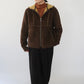 90s Faux Shearling Zipped Jacket