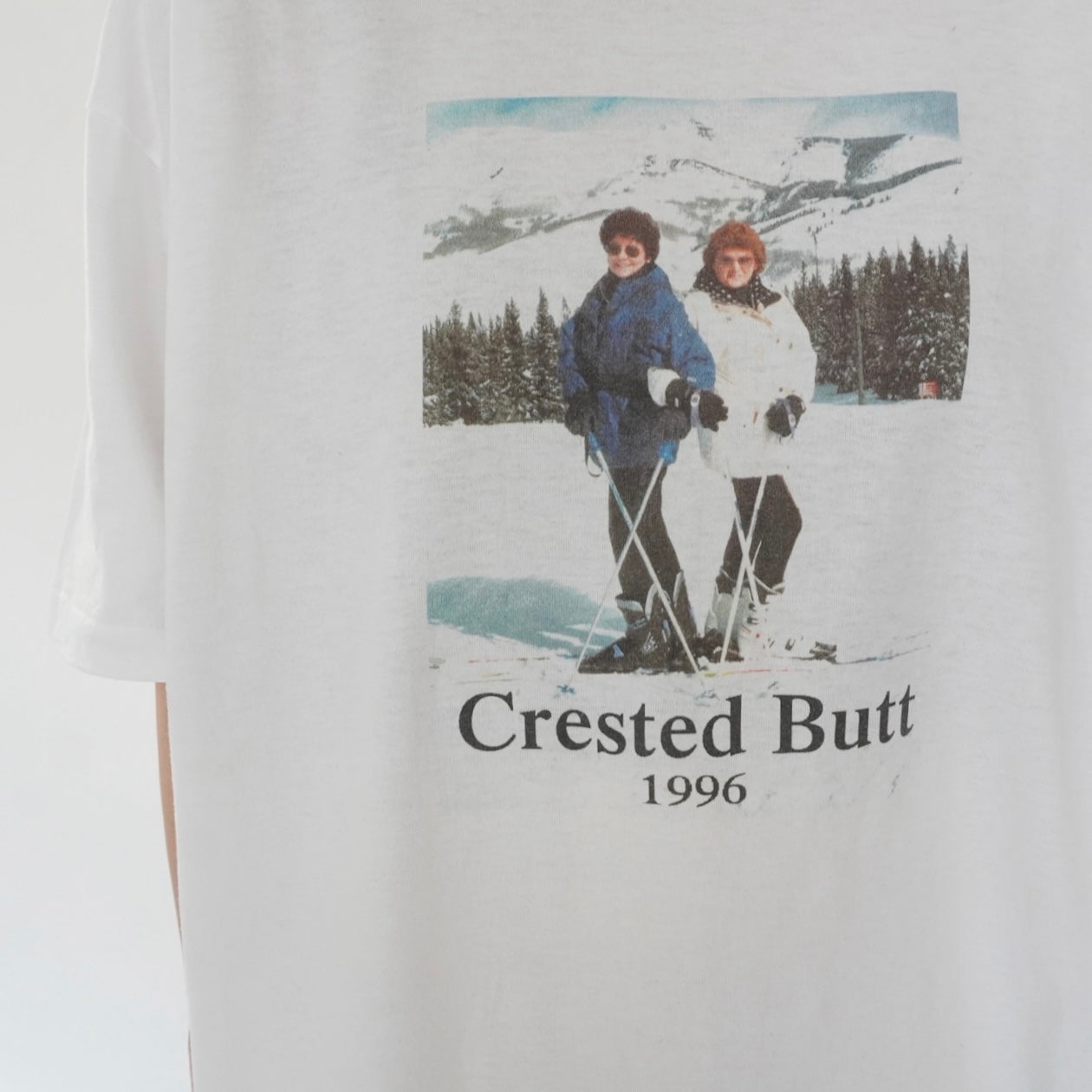 90s Photo Printed T-shirt Made in USA