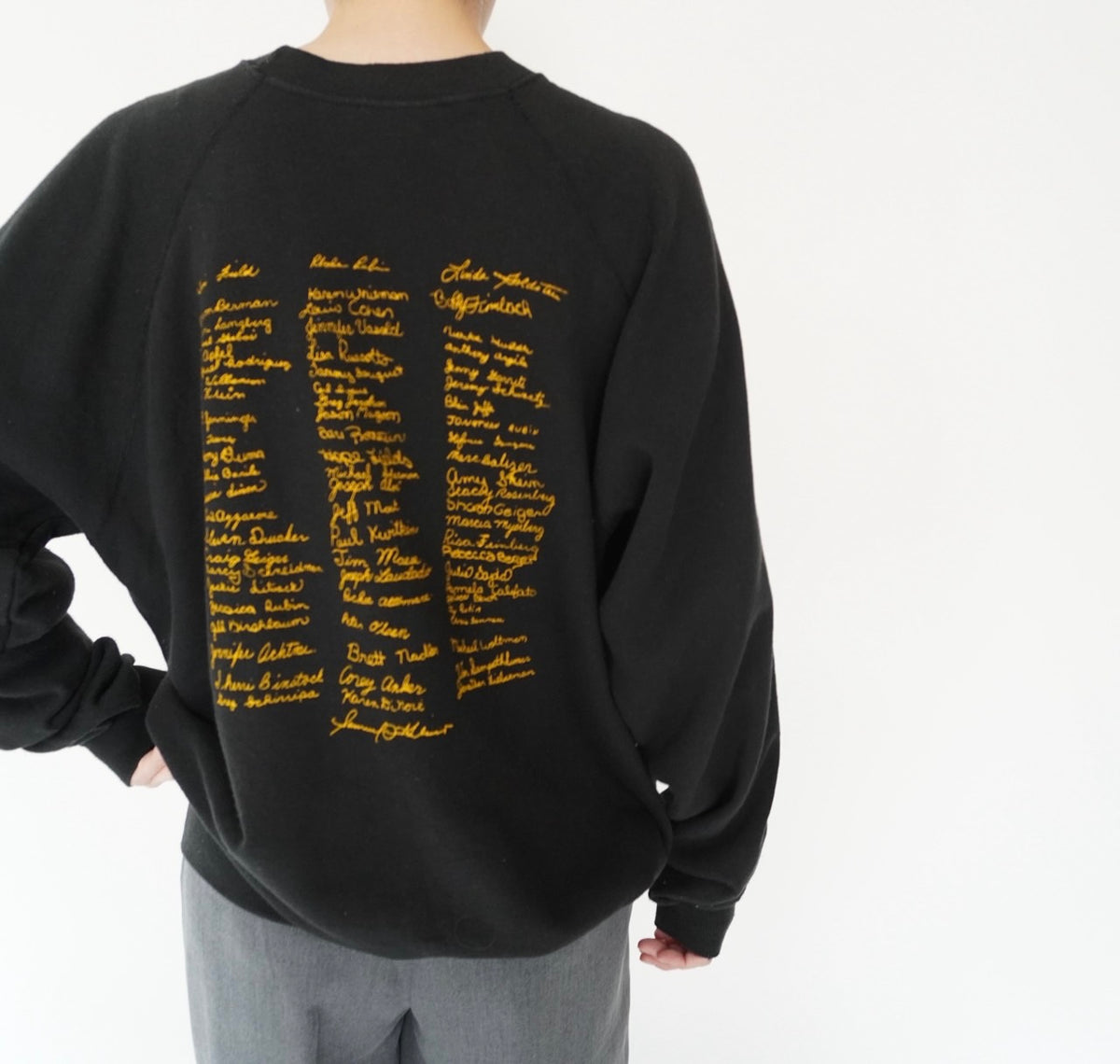 80s Printed Sweater Made in USA