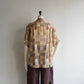 90s"NORTON & WILSON"  Printed Silk Shirt Made in Italy