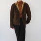 90s Faux Shearling Zipped Jacket