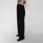 90s Black Velour Pants Made in USA