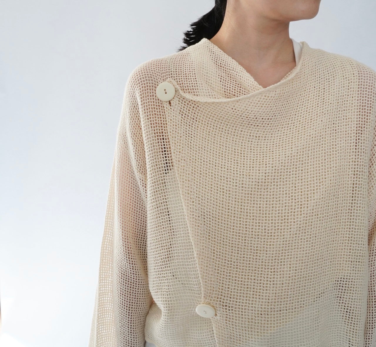80s "garconne by yokohama" Cotton Cardigan,Jacket