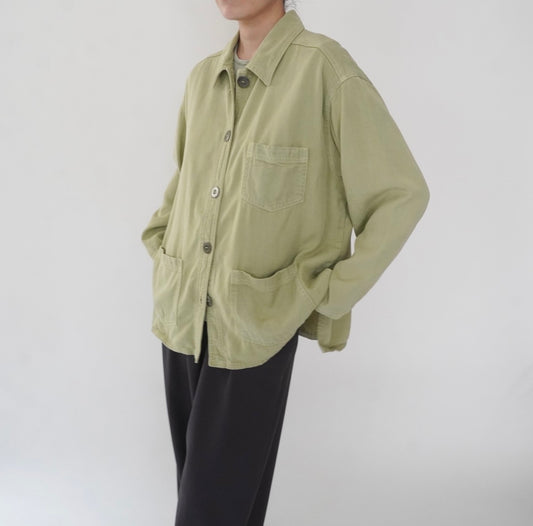 90s Light Green Jacket  Made in USA