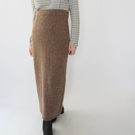 90s Mix Knit Skirt Made in Italy