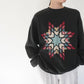 90s Patchwork Design Sweater Made in USA