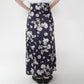 90s Floral Print Skirt