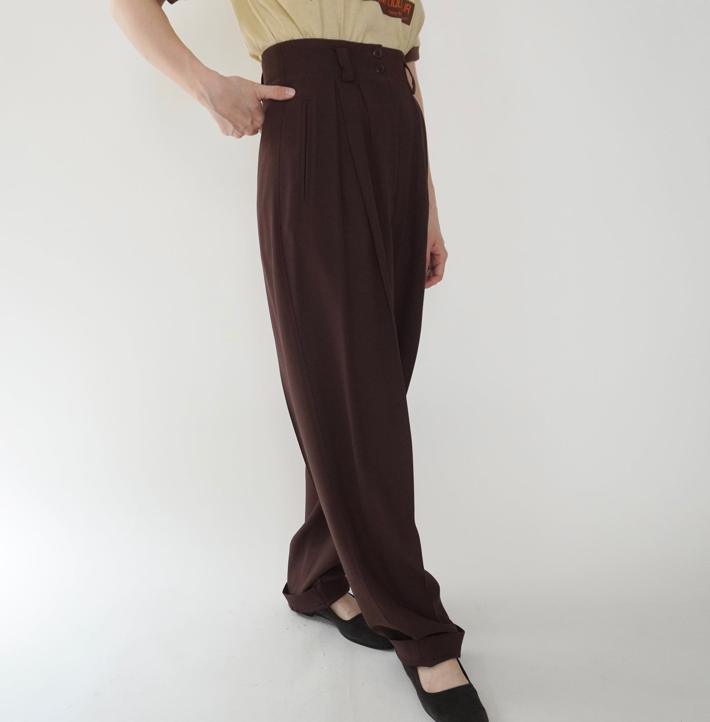 90s Brown Pants