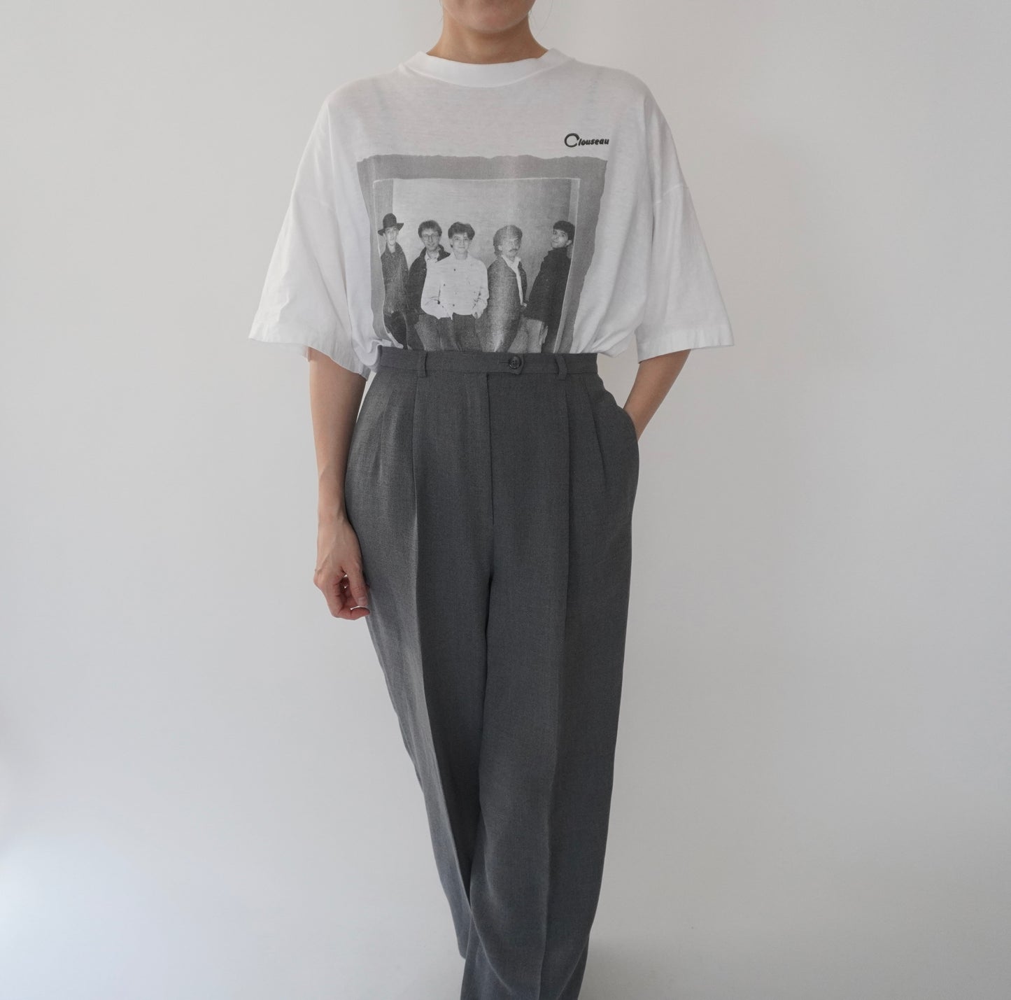 90s EURO Photo Printed T-shirt