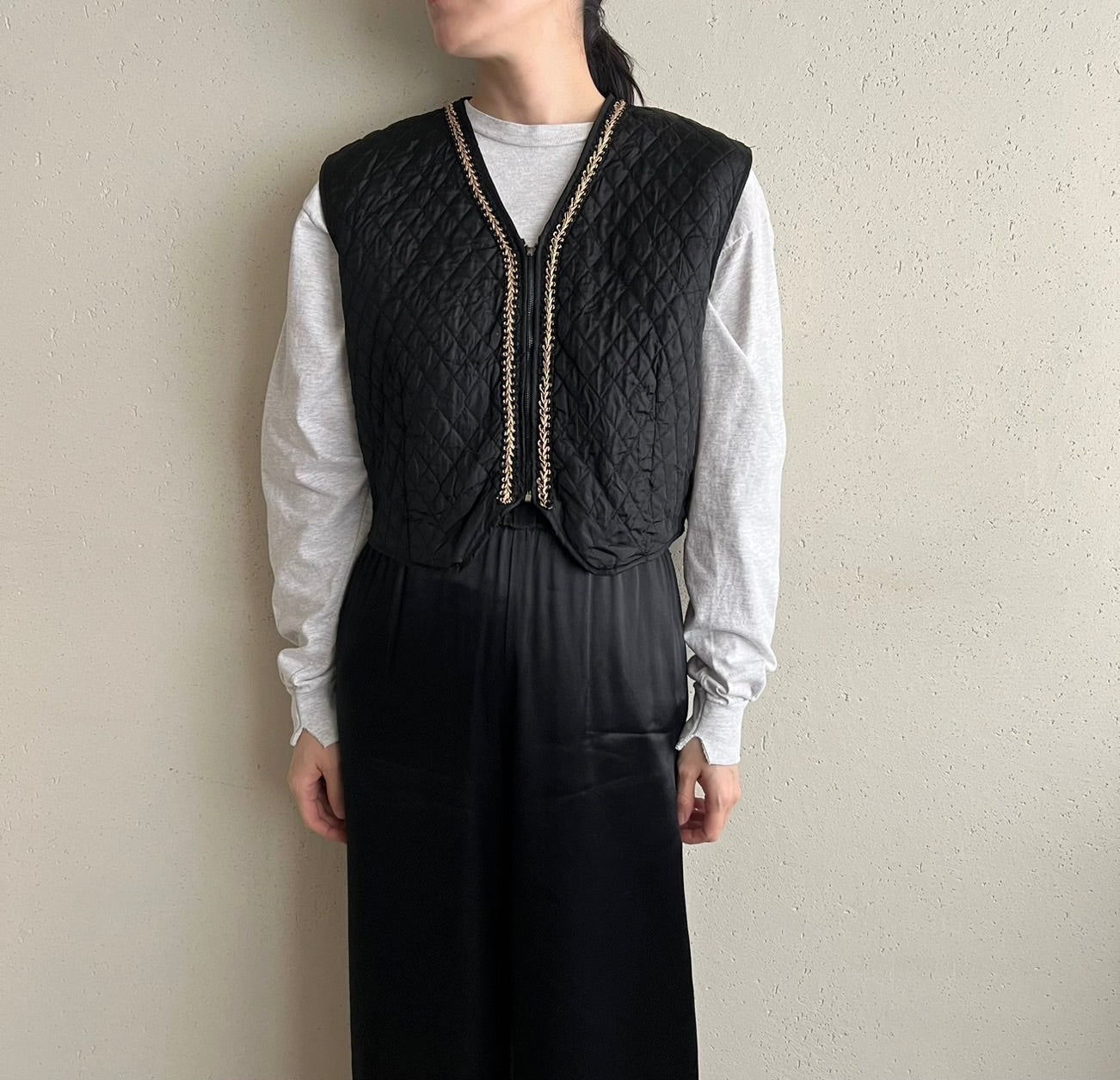 60s Quilted Vest