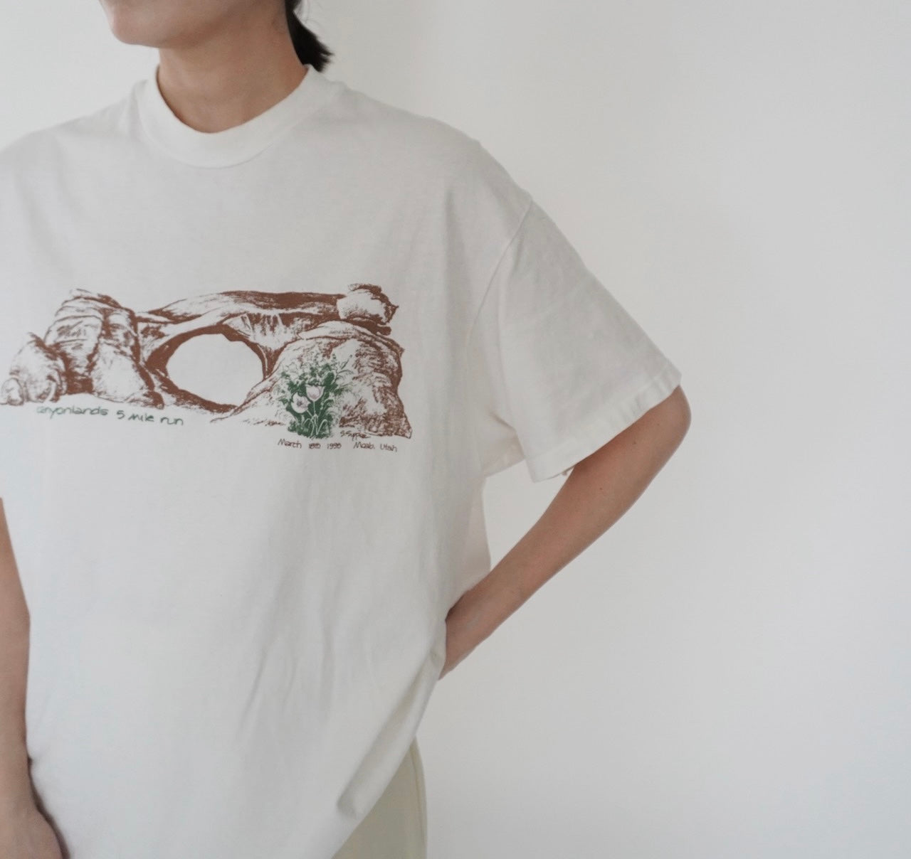 90s Printed T-shirt Made in USA