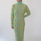 80s Design Cotton Knit Dress Made in Australia