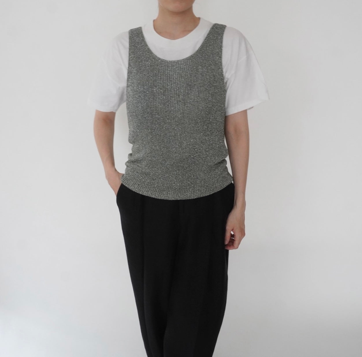 90s Silver Top