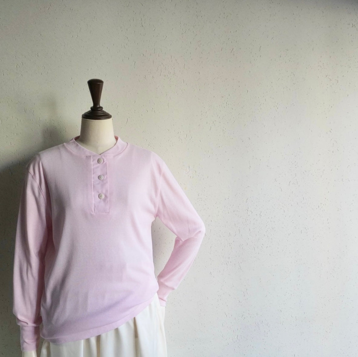 90s Pink Long Sleeves Top