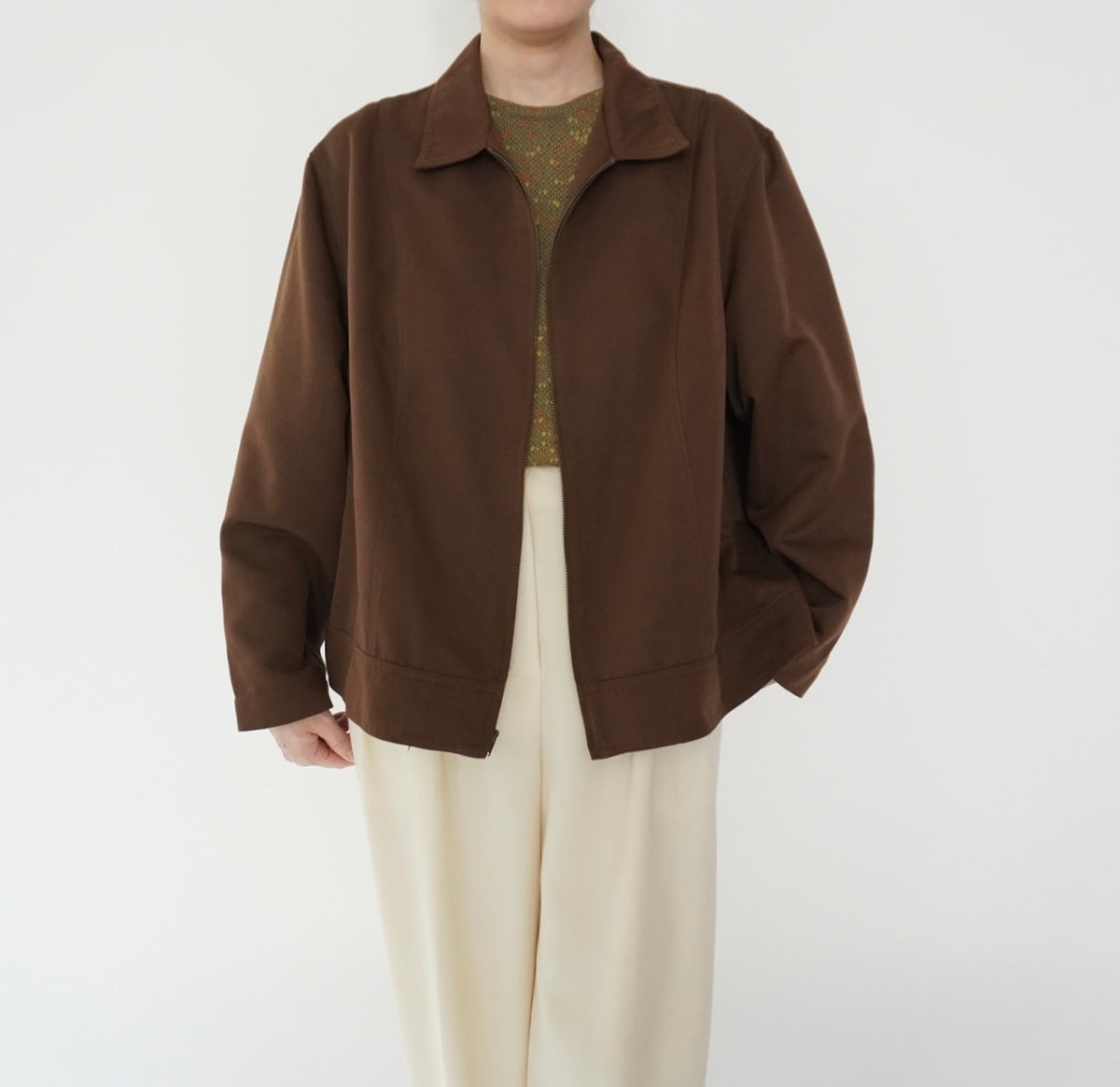 90s Brown Light Jacket