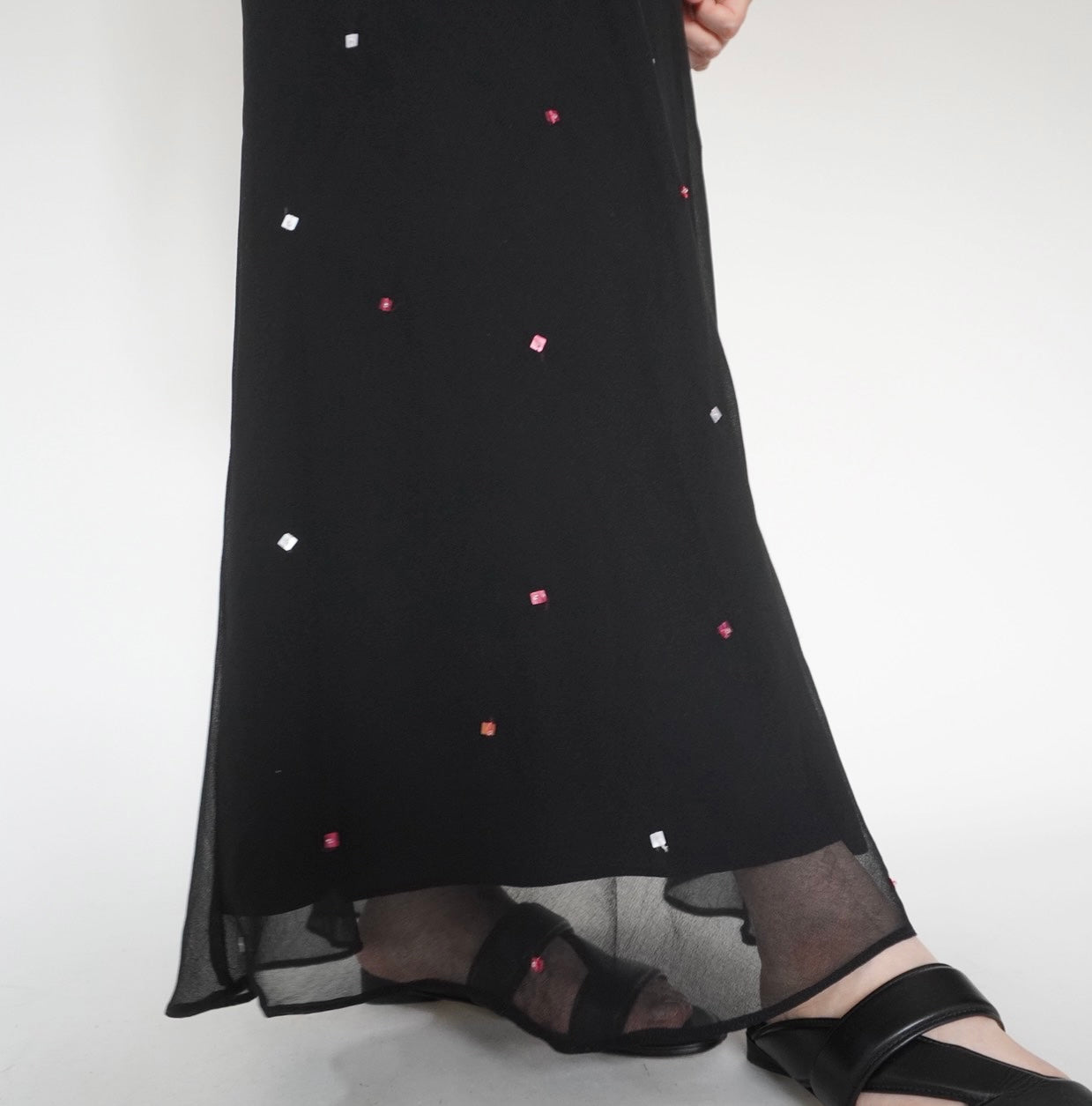 90s Beads Design Skirt