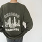 90s Printed Long Sleeves T-shirt Made in USA