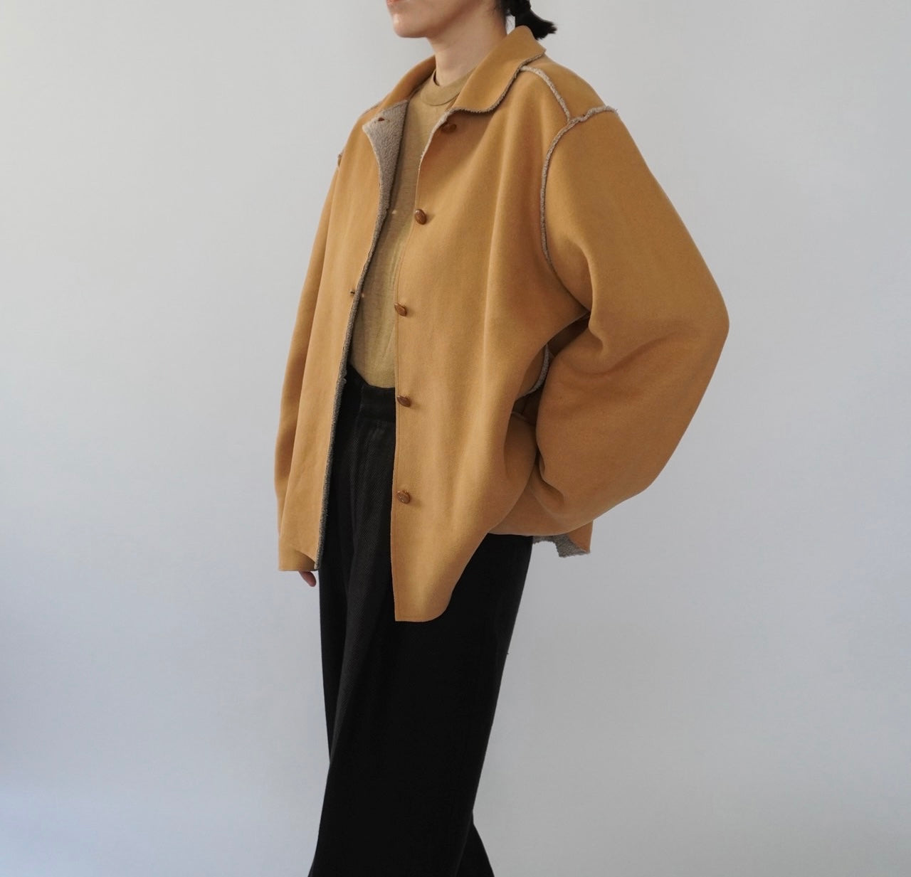 90s Faux Shearling Jacket