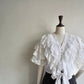 80s Lace Design Blouse