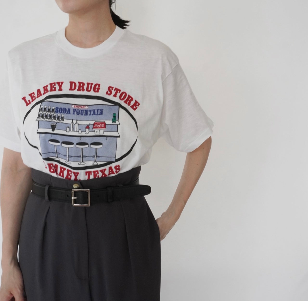80s Printed T-shirt Made in USA